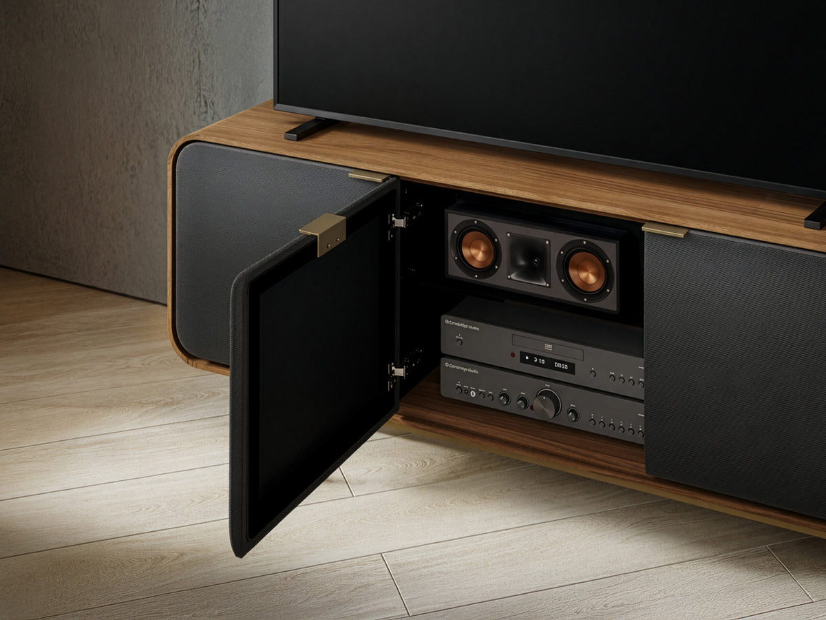 Plume Triple Media Cabinet 8077