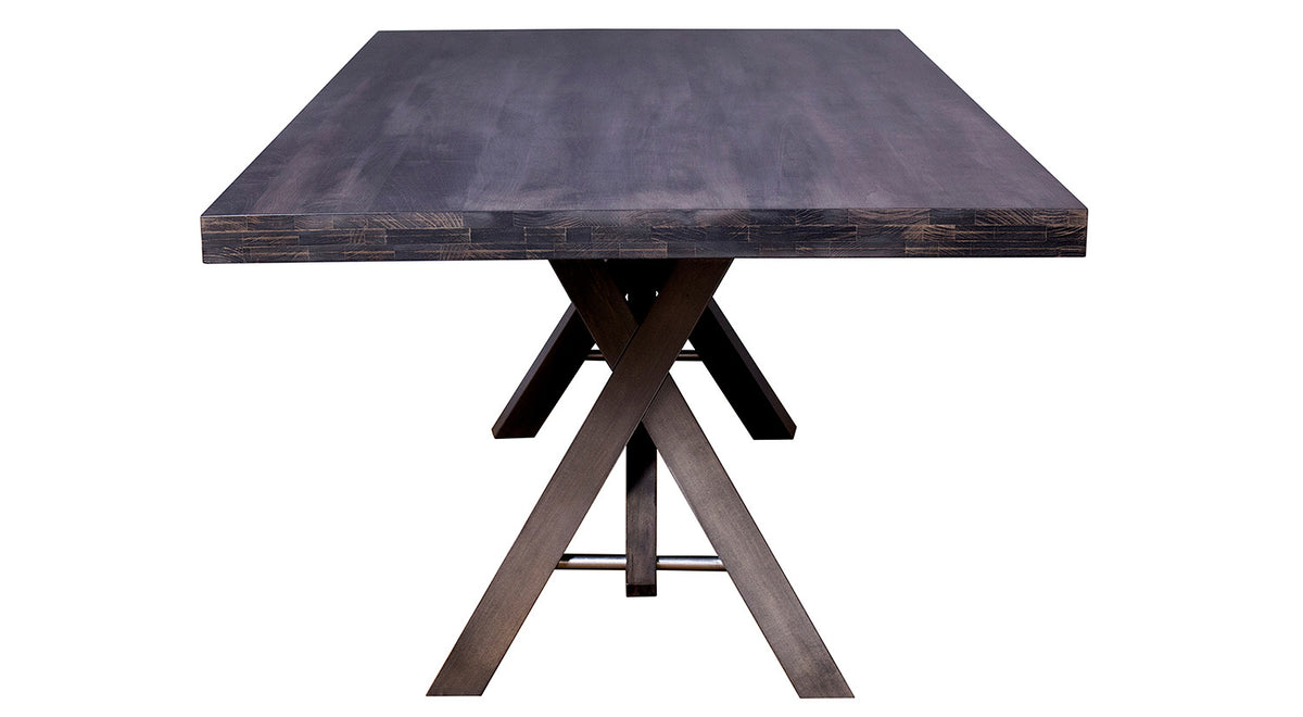 Quincy Dining Table with Mondo Top