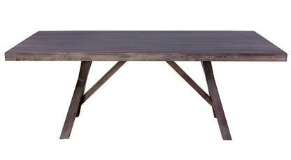 Quincy Dining Table with Mondo Top