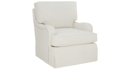 Vivian Chairs w/English Arm & Kick Pleat Skirt