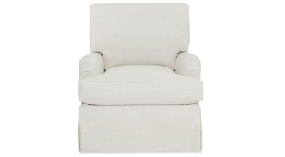 Vivian Chairs w/English Arm & Kick Pleat Skirt
