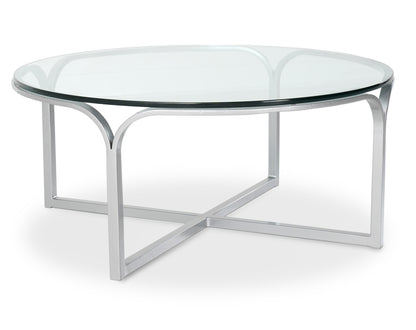 Wave Round Cocktail Table